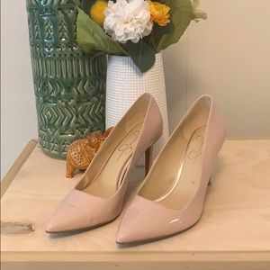 Jessica Simpson pointy pumps